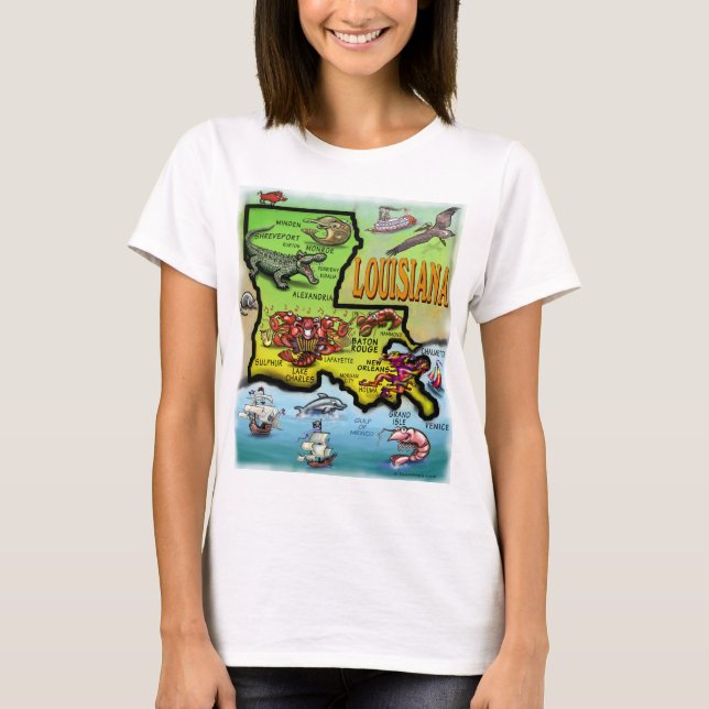 Louisiana T-Shirt (Vorderseite)