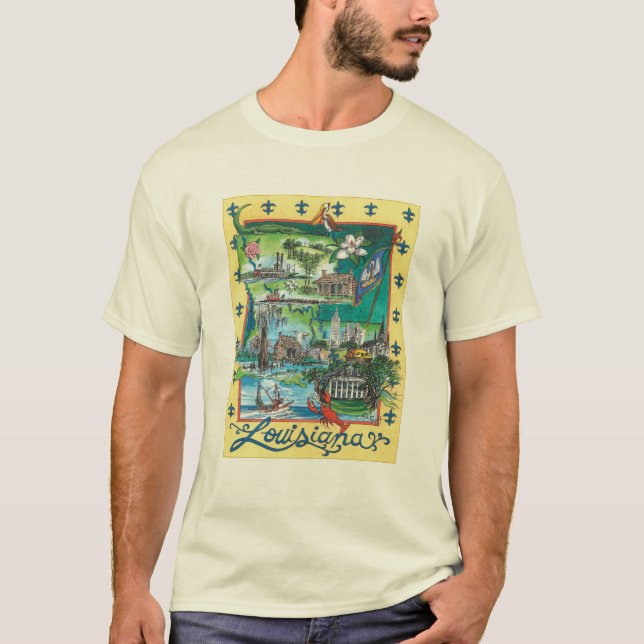 Louisiana-T - Shirt (Vorderseite)