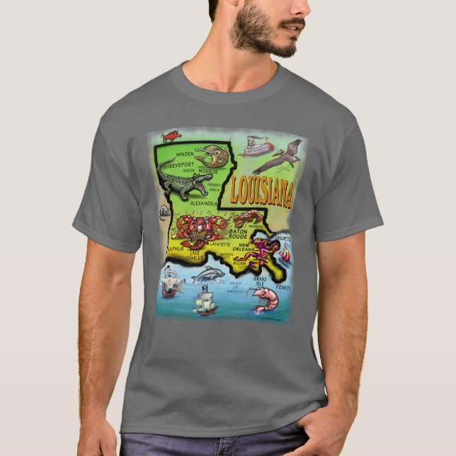 Louisiana T-Shirt (Vorderseite)