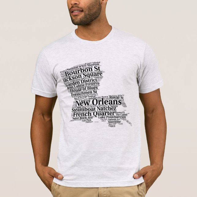Louisiana T-Shirt (Vorderseite)