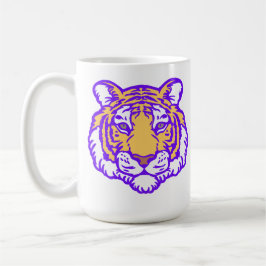 Louisiana Tiger Coffee Cup - HandGezeichnet Tiger Kaffeetasse