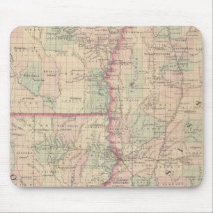 Louisiana und Mississippi Mousepad