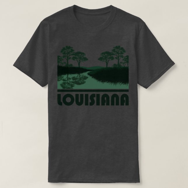 Louisiana und Natur TShirt (Design vorne)
