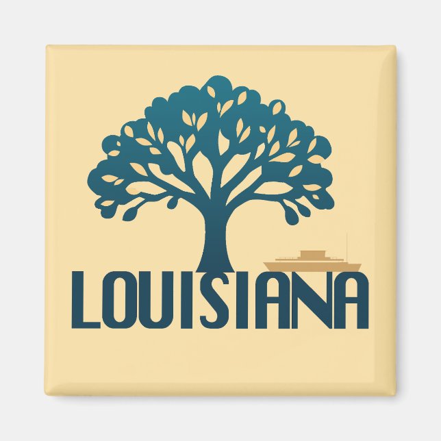 Louisiana USA Magnet (Vorne)