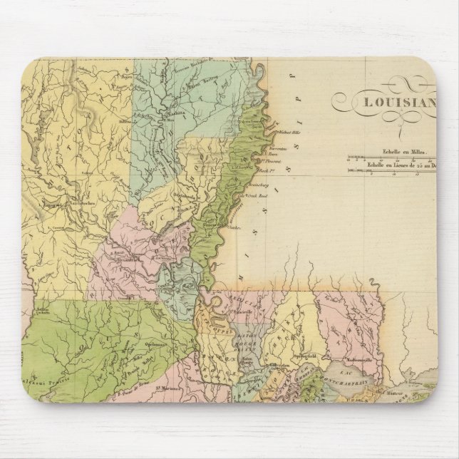 Louisiana USA Mousepad (Vorne)