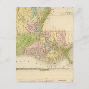 Louisiana USA Postkarte