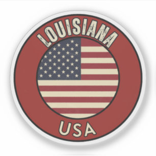 Louisiana Vereinigte Staaten von Amerika Aufkleber