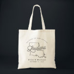 Louisiana Wedding Welcome Tote Bag Tragetasche<br><div class="desc">Die Tasche Louisiana ist ideal,  um die Gäste der Stadt zu Ihrer Hochzeit zu empfangen! Packen Sie es mit lokalen Goodies für ein extra lustiges Willkommenspaket.</div>