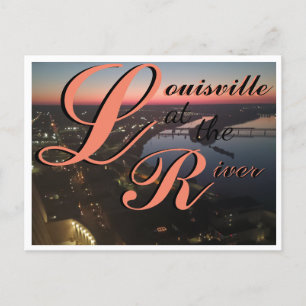 Louisville an der Postkarte