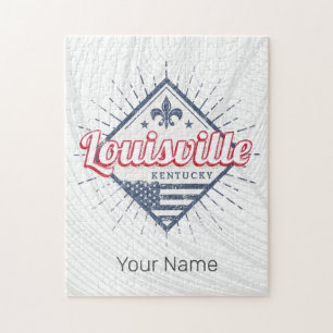 Louisville City Kentucky United Staaten Vintag USA Puzzle