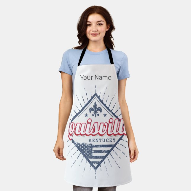 Louisville City Kentucky United Staaten Vintag USA Schürze (Getragen)
