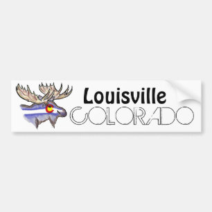 Louisville Colorado Autoaufkleber
