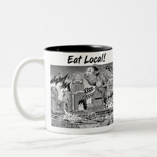 Louisville Eat Local 2 Zweifarbige Tasse