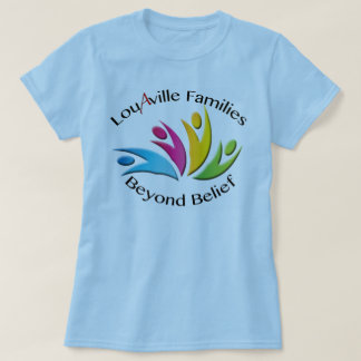 Louisville-Familien unglaublich -- Blauer Frauen T-Shirt