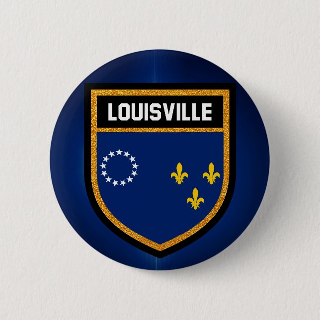 Louisville Flag Button (Vorderseite)