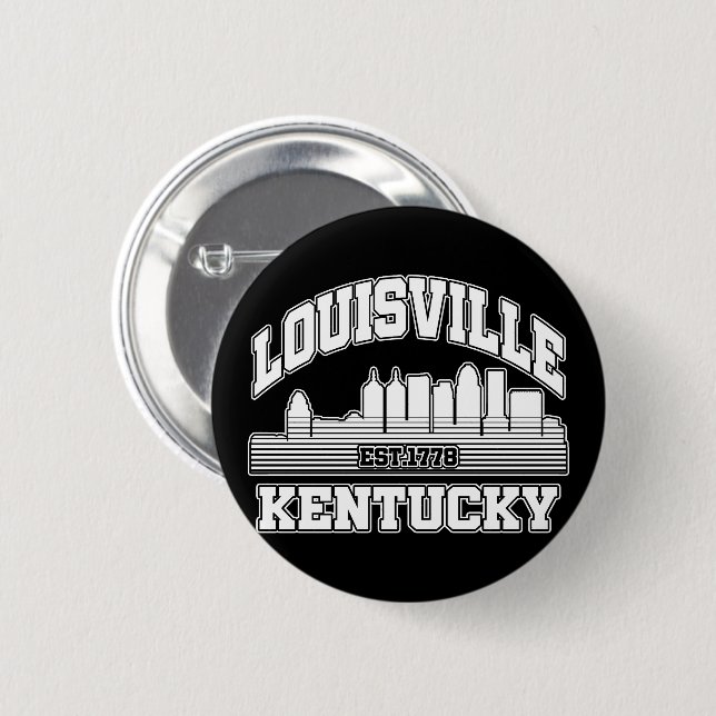 Louisville, Kentucky Button (Vorne & Hinten)