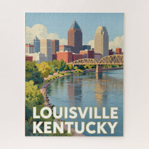 Louisville Kentucky Fluss Reise Puzzle