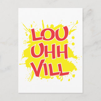 Louisville, Kentucky Lou Ville Louie Ville KY Postkarte