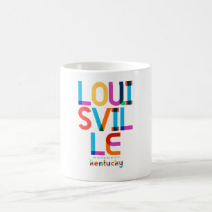 Louisville Kentucky Mitte des Jahrhunderts, Pop-Ar Kaffeetasse