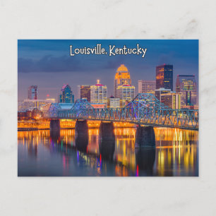 Louisville Kentucky Postcard Souvenir Postkarte