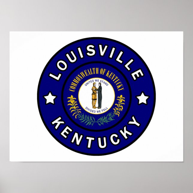 Louisville Kentucky Poster (Vorne)