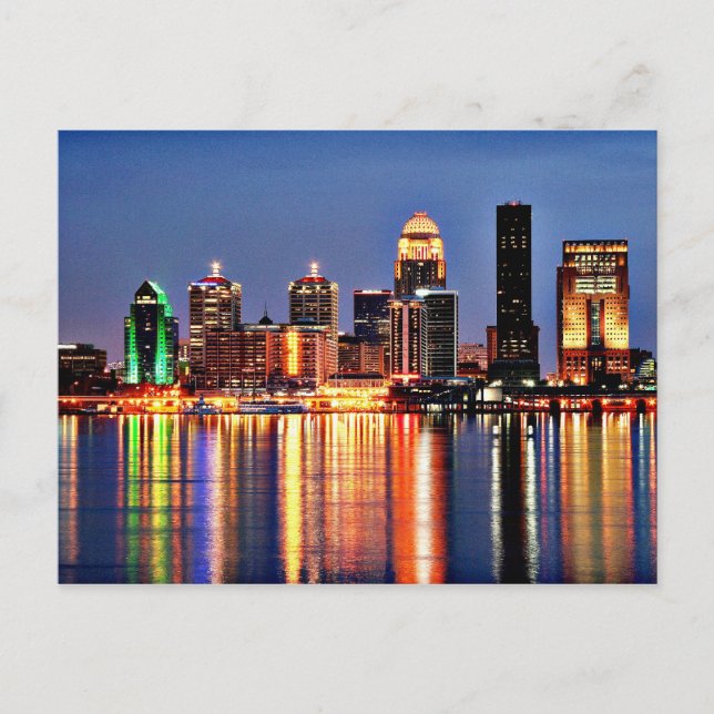 Louisville Kentucky Postkarte (Vorderseite)