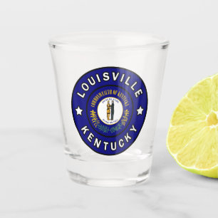 Louisville Kentucky Schnapsglas