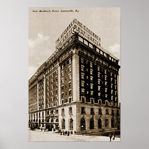 Louisville Kentucky Seelbach Hotel Poster