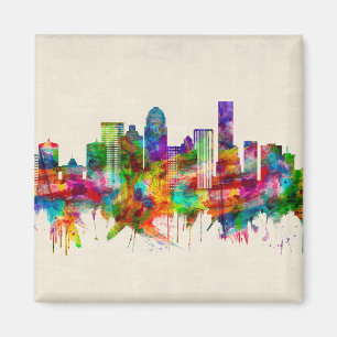 Louisville Kentucky Skyline Magnet