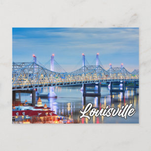 Louisville, Kentucky, USA Postkarte