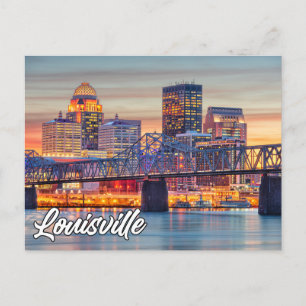 Louisville, Kentucky, USA Postkarte
