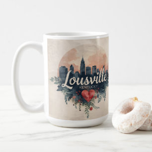 Louisville Kentucky USA Skyline Kaffeetasse