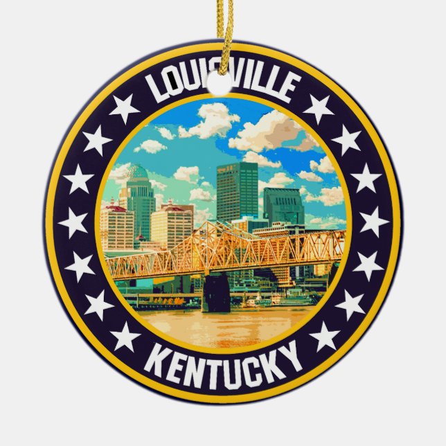 Louisville Keramik Ornament (Vorne)