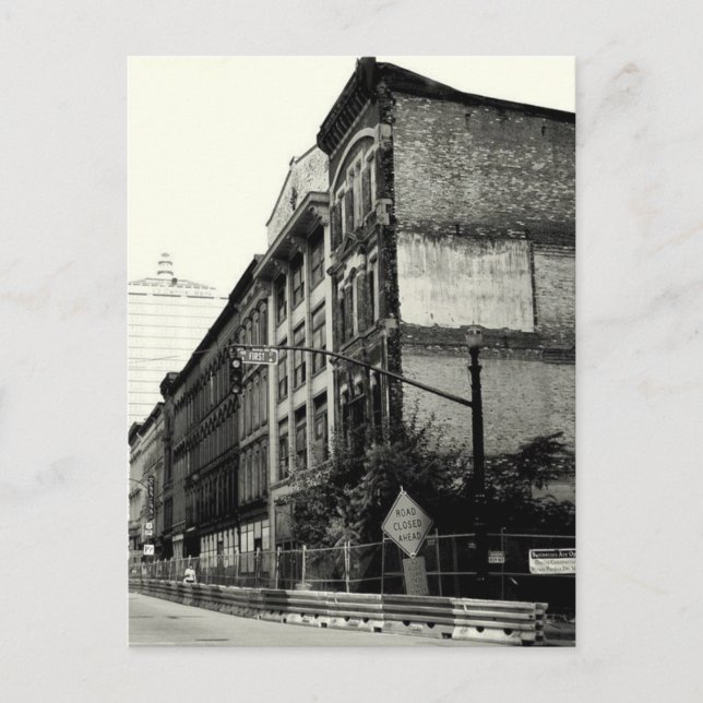 Louisville, KY B&W Postkarte (Vorderseite)