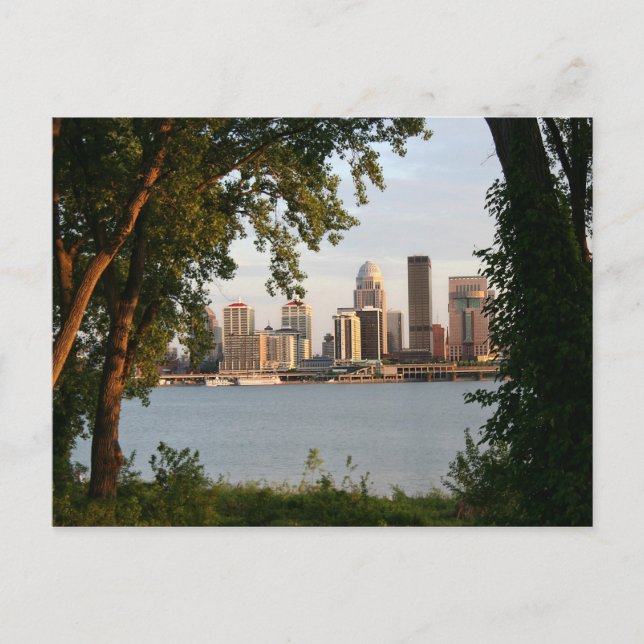 Louisville Ky gerahmt Postkarte (Vorderseite)