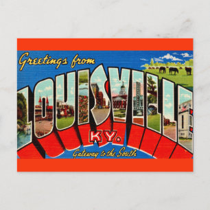 Louisville KY Grußkarte Postkarte