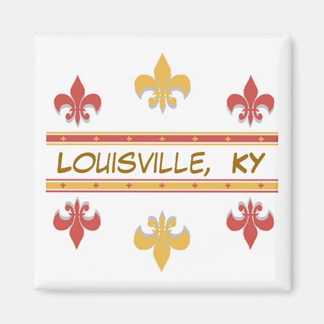 Louisville, KY Magnet (Vorne)