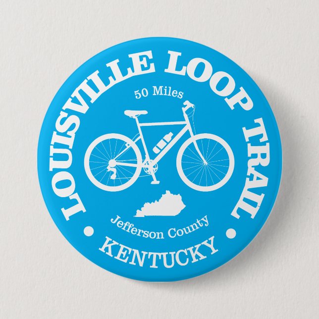 Louisville Loop (Fahrrad) Button (Vorderseite)