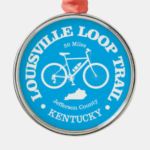 Louisville Loop (Fahrrad) Ornament Aus Metall