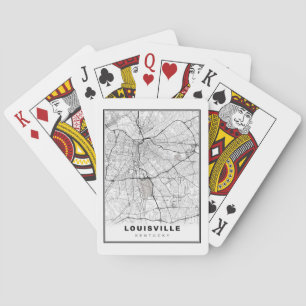 Louisville Map Spielkarten