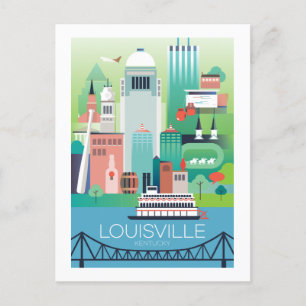 Louisville Postcard Postkarte