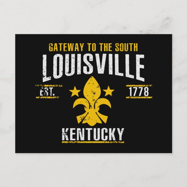 Louisville Postkarte (Vorderseite)