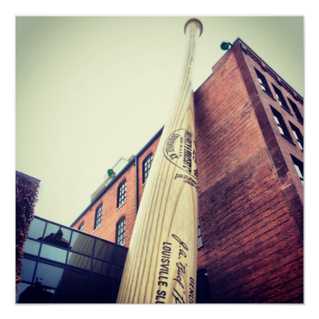 Louisville Slugger Factory and Museum Poster (Vorderseite)