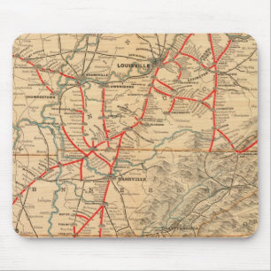 Louisville und Nashville Eisenbahn Mousepad