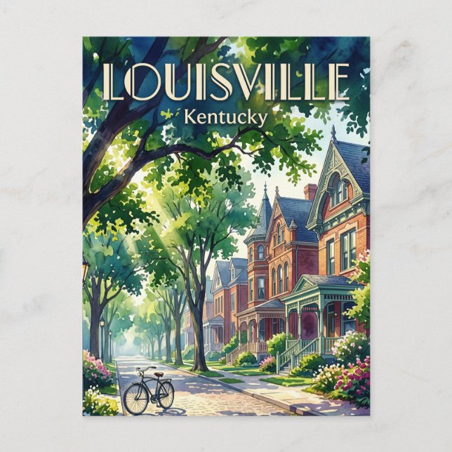 Louisville USA Postkarte (Vorderseite)