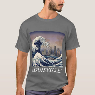Louisville-Welle japanisch T-Shirt