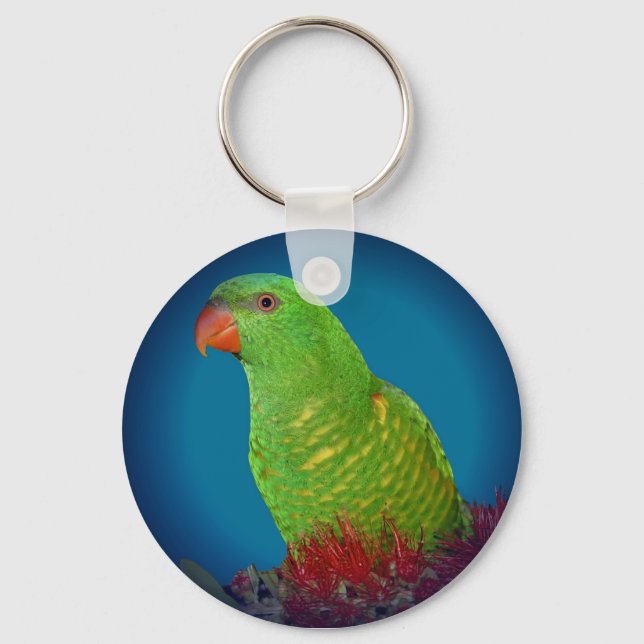 Loula on Blue Schlüsselanhänger (Vorderseite)