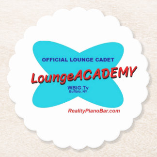 Lounge Academy Retro Cool Buffalo NY Klavierbar Untersetzer