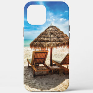 Lounge Chairs Beach throw Pillow Case-Mate iPhone Hülle