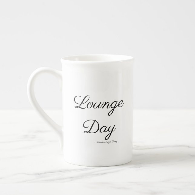 Lounge Day Bone China Tasse (Links)